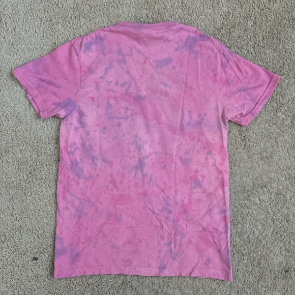 Pink Flower Hippie Trippy Psychedelic Tshirt Size S - Picture 4 of 6